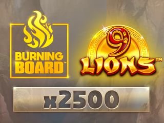 9 Lions™ Burning Board™